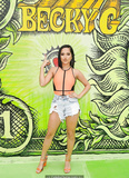 Becky G at an event promoting her new song Dollar in Miami - July 31, 2019