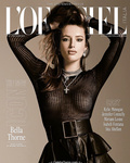 Bella Thorne see through in L'Officiel Magazine, Italia - September 2019