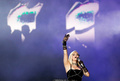 Bebe Rexha performing at Rock in Rio 2019 (Day1) in Rio de Janeiro - September