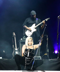 Bebe Rexha performing at Rock in Rio 2019 (Day1) in Rio de Janeiro - September