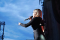 Bebe Rexha performing and posing at 2019 103.5 KTU KTUphoria in Wantagh, New