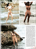 Beatriz Rico topless paparazzi photos in Interviu Magazine, July 2007
