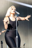 Bebe Rexha sexy preforms at Outside Lands Music Festival at Golden Gate Park in