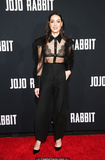 Aubrey Plaza at Jojo rabbit premiere in Los Angeles - October 15, 2019