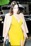 Ashley Graham arriving at the Variety Power of Women luncheon in NYC - April 5,