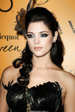 Ashley Greene sexy in short black dress