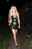 Ashley James cleavage at Halloween Party in London - October 31, 2019