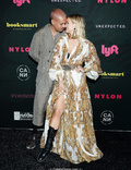 Ashlee Simpson at NYLON's Midnight Garden Party at Coachella in Bermuda Dunes -