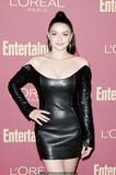 Ariel Winter sexy in tight leather mini dress at 2019 Entertainment Weekly