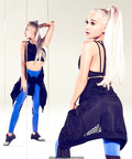 Ariana Grande sexy for Reebok Spring/Summer 2018 Campaign