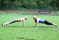 April Rose works out in Central Park - July 10, 2013