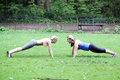 April Rose works out in Central Park - July 10, 2013