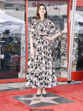 Anne Hathaway at Honored with a Star on the Hollywood Walk of Fame - May 09,