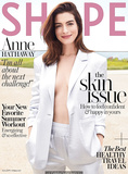 Anne Hathaway sexy and topless for Shape Magazine - June 2019