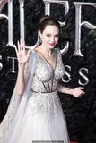 Angelina Jolie at European premiere of Maleficent Mistress of Evil at Odeon