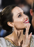 Angelina Jolie at European premiere of Maleficent Mistress of Evil at Odeon