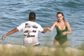 Ana Celia de Armas in a swimsuit bikini filming in Rio de Janeiro - July 29,