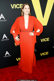 Amy Adams cleavage in long red dress