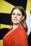 Amy Adams cleavage in long red dress