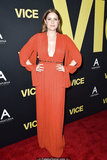 Amy Adams cleavage in long red dress