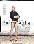 Amber Valletta for Elle Magazine, Spain - June 2018