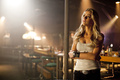 Amber Heard - Drive Angry sexy promo stills