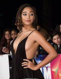 Amandla Stenberg sideboob and cleavage photos