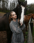 Amanda Seyfried photoshoot with horses by Sasha O'Neil 2019