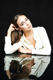 Alycia Debnam-Carey at Pizza Hut Lounge Portraits at San Diego Comic Con - July