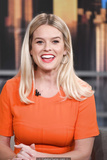 Alice Eve at Good Day New York morning show in New York City - January 08, 2019