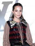 Alicia Vikander leggy at Louis Vuitton Maison Seoul opening in Seoul - October