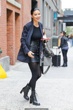 Adriana Lima leaving from a photoshoot in New York - October 17, 2019