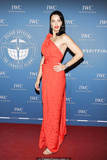Adriana Lima in red dress at IWC Schaffhausen Gala in Geneva - January 15, 2019