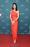 Adriana Lima in red dress at IWC Schaffhausen Gala in Geneva - January 15, 2019