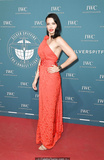 Adriana Lima in red dress at IWC Schaffhausen Gala in Geneva - January 15, 2019