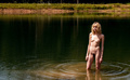 Cora Keegan topless and nude in nature for P Magazine