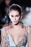 Kaia Gerber walks runway at Isabel Marant Fashion Show in Paris - September 26,