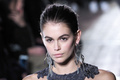 Kaia Gerber walks runway at Isabel Marant Fashion Show in Paris - September 26,