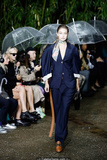 Gigi Hadid runway at Lanvin Ready to Wear fashion show in Paris - September 25,