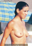 Italian  musician Paola Turci topless paparazzi photos