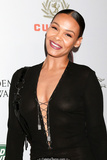 Samantha Mumba braless in see through dress