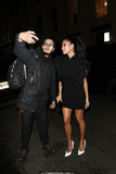 Nicole Scherzinger upskirt in a cab paparazzi photos