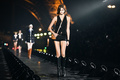 Kaia Gerber walks runway at Saint Laurent Womenswear fashion show in Paris -