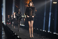 Kaia Gerber walks runway at Saint Laurent Womenswear fashion show in Paris -