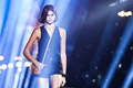 Kaia Gerber walks runway at Saint Laurent Womenswear fashion show in Paris -