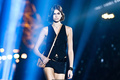 Kaia Gerber walks runway at Saint Laurent Womenswear fashion show in Paris -
