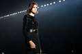 Kaia Gerber walks runway at Saint Laurent Womenswear fashion show in Paris -