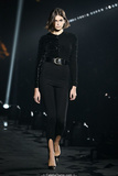 Kaia Gerber walks runway at Saint Laurent Womenswear fashion show in Paris -