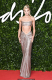Elsa Hosk at The Fashion Awards at Royal Albert Hall in London - December 02,