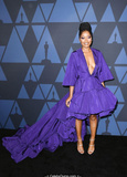 Keke Palmer sexy cleavage at Academy Of Motion Picture Arts and Sciences 11th